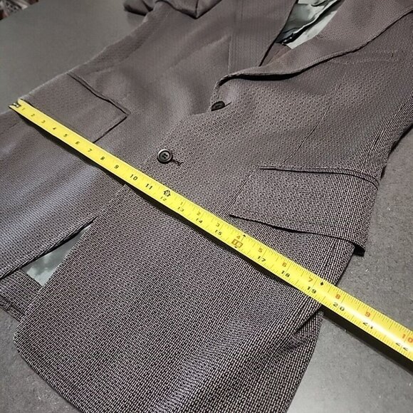 Vintage 60's Rock A Billy 2 Button Suit Jacket Girimonte's Exclusive - Picture 12 of 13